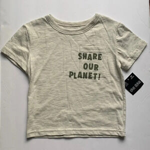 Okie Dokie Save Our Planet Graphic Tee 3T